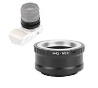 Plyisty Lens Mount Adapter Compatible with M42 Lens to NEX E-Mount Camera, MF, for A6300, A7, A7R, A7II, A7S, A7M2, NEX-7, NEX-6, NEX-5, NEX-3 and More
