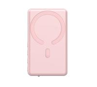 Plyisty M4 Phone Vlog Selfie Monitor Screen with Rear Camera, Magnetic Mount, Wireless Connection, Remote Control, 1300mAh, 3 Hours Working Time (Pink)