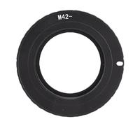 Plyisty M42 Lens Adapter, Aluminum Alloy Electronic Camera Lens Converter for Electro Optical System Cameras, Support AF and AE, Aperture Control and IS Preserved