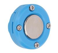 Plyisty Magnetic CB Mic Holder, Mobile Radio Mic Clip Mount, with Adhesive Back, for KMC30 32 35 36, PMMN4090 HMN3596A HLN9073 RMN5052A (Blue)