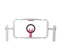 Plyisty Magnetic Phone Video Rig Kit for IOS Phone 12 13 14 15 16 17, Handheld Phone Cage with Handles, Stabilizer for Attaching Light & Microphone