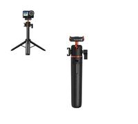 Plyisty Magnetic Quick Release Selfie Stick Tripod for Action 6 Nano, Aluminum Extension Rod Handle Grip with Cold Shoe Mount, Vlog Monopod Stand for Sports Camera