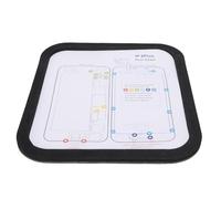 Plyisty Magnetic Screw Mat, 35 in 1 Phone Repair Screw Organizer Position Memory Pad with Model Guide Diagrams, for 6 to 16 Pro Max