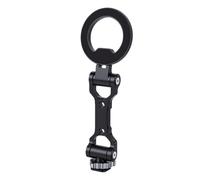 Plyisty Magnetic Tripod Phone Mount, Aluminum Alloy Dual Hinge Cold Shoe with 1/4 Inch Thread for 17 16 15 14 13 12 S25 S24 10 9 Pro