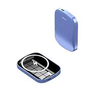 Plyisty Magnetic Wireless Charging Power Bank, 5000mah 10000mah Portable Fast Charging Devicewith Strong Magnet and Soft Silicone Pad, for IOS Phone and Most Wireless Phones (PlyistyZnHzB0P-10302057)