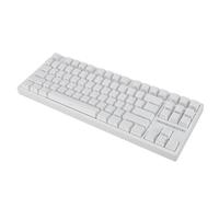Plyisty Mechanical Keyboard, Full Key No Conflict 87 Keys Keyboard Side Lighting Keycap 80% Layout Wide Compatibility for Office Work
