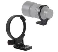 Plyisty Metal Lens Tripod Collar Mount Ring Fit for SAMYANG AF135 F1.8 Lens Collar Foot Tripod Mount Ring Stand Base Built in 70mm QR Plate, Lens Collar Tripod Mount