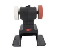 Plyisty Mini Bench Grinder, 250W Electric Polisher Sander with Variable Speed, Small Benchtop Grinding Machine for Metal Wood Jewelry Buffing, Fit for Makita 18V Battery