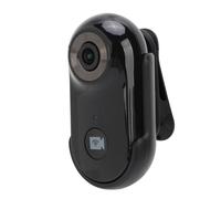 Plyisty Mini Body Camera with Audio and Video Recording, 90° Wide Angle 1080P 2MP Vlogging Camera with Back Clip & 1/4in Thread, WiFi Wearable Worn Bodycam (Black)