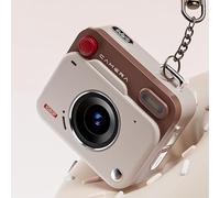 Plyisty Mini Digital Camera, 1080P 48MP Point and Shoot Small Camera with 1.77 Inch LCD Display, OTG, 6 Filters, Support Up To 256GB, for Travel, Graduation, Birthday Surprises (Khaki Brown)