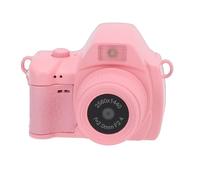 Plyisty Mini Keychain Camera 2K 12MP 1.47 Inch Color Display Retro Keychain Digital Camcorder with LED Light 4 Filter Effects for Travel Study Recording (Pink)