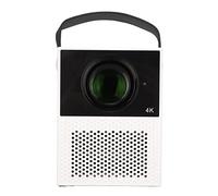 Plyisty Mini Projector, Screen Portable Projector with Interactive Touch Technology and Auto Calibration, for 9, WiFi Bluetooth 4K 100ANSI LM (UK Plug)