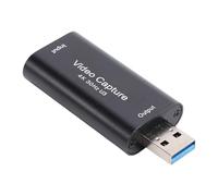 Plyisty Mini Video Capture Card, 4K/30hz HDMI to USB 3.0 Game Audio Capture Deivce, for DSLR, Switch, PC, Live Streaming & Conference