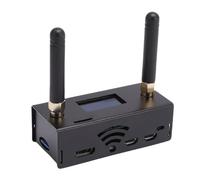 Plyisty MMDVM Duplex Hotspot Board, Multi-Mode Digital Voice Modem, UHF VHF Dual Band, Built in 32GB Card, Support P25 DMR C4FM DSTAR, for RasPi