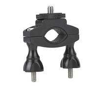 Plyisty Mount Bracket for OSMO GoproXiaoYi Action Cameras with Adjustable Screw and Non Slip Rubber Pad, Suitable for 1.3 to 3.2cm Handlebars