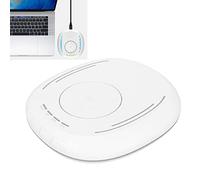 Plyisty Mouse Mover Shaker Device, Adjustable Interval Timer USB Powered, Silent Micro Motor Mouse Mover Jiggler Compatible with OS X, (White)