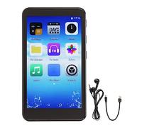 Plyisty MP3 Player with and WiFi, 3.97 Inches IPS Touch Screen, Portable MP4 MP3 Player, Custom APP Nstallation, with Radio, Recorder, Ebook,Clock, Browser (English, Quad Core 4GB)