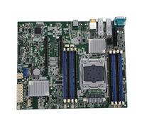 Plyisty MS S1561 Server Motherboard, LGA 2011 3 DDR4 Support E5 2600 V3 V4 C612 Chipset, with AST2400 IPMI 2.0 10 III 8 DIMM Slots