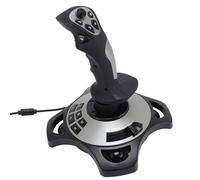 Plyisty PC Flight Simulation Joystick, USB Gaming Flight Simulator Game Controller with Vibration Function & Throttle Control, Wired Gamepad Flight Sim Stick Fro Series X S