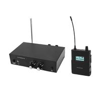Plyisty Phenyx Pro UHF Stereo in Ear Monitor with LCD Screen, 36 Selectable Frequencies, for Stage, Exhibit, Lecture, Speech, Rack Mountable (UK Plug)