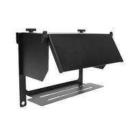 Plyisty Phone Fence Mount, Aluminum Alloy Universal Smartphone Camera Holder with Removable Adjustable Shade, for Sports Events Start IOS