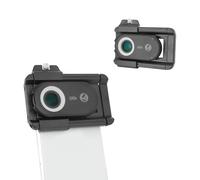 Plyisty Phone Microscope, 100X Nano Zoom Micro Lens with 12 LED Light/CPL/Universal Clip, Phone Zoom Lens Attachment for Plants, Jewelry