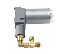 Plyisty Pneumatic Suspension Driver Seat Compressor with T Adapter (12V) | Air Ride Seat Compressor, Dual Hose Brass Tee, Replacement for Grammer Maximo Actimo Primo MSG Tractors Trucks