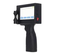 Plyisty Portable Handheld Inkjet Printer Gun with Smart Configuration for Comfortable Grip in Printing Text, Numbers, Symbols (UK Plug)