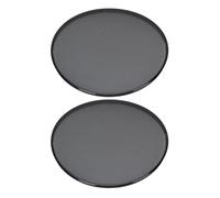 Plyisty Premium Round Automobile Grill Coverage Assembly Durable Subwoofer Set for DIY SHEEPING ACCESSORIES, 2PCS Stepping Mesh Guard for Home Cinema, Marine Applications [ABS Exterior ring]