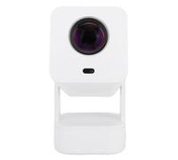 Plyisty Projector, Mini Projector with Auto Focus and 1080P Support for 4K, 280 ANSI Brightness, Portable Wireless Movie Projector (UK Plug)