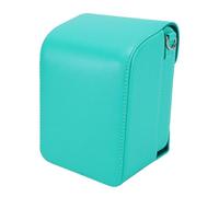 Plyisty PU Leather Camera Case for Now+ Generation 3rd 2nd 1st I Type Instant Cameras, with Detachable Adjustable Shoulder Strap, Magnetic Closure (Green)