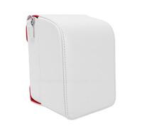 Plyisty PU Leather Camera Case for Now+ Generation 3rd 2nd 1st I Type Instant Cameras, with Detachable Adjustable Shoulder Strap, Magnetic Closure (White)
