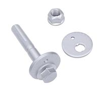 Plyisty Rear Camber Adjustment Bolt Kit, Metal Silver | Lower Control Arm Adjust Bolt with OEM DG9Z 5K978 A, Fits , Rear Suspension Lateral Arm Camber Bolt S