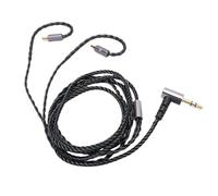 Plyisty Replacement Audio Cable with Mic for IE100/IE400/IE500, IE100 Pro/IE400 Pro/IE500 Pro Earphones, 3.5mm Right Angle IEM Cable, 3.9ft