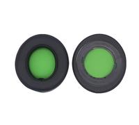 Plyisty Replacement Ear Pads for 7.1 V2 Headphones, Earphone Cushions with Softer Leather, Sponge Pad, Ear Comfort for All-Day Comfortable Listening (Black Green)