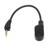 Plyisty Replacement Mic for Hyper X Cloud III Wired/Wireless Gaming Headphone, 3.5mm Detachable Noise Cancelling Microphone Boom, Adjustable Design