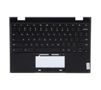 Plyisty Replacement Upper Case Palmrest, Laptop Top Cover with Keyboard Assembly for Chromebook 100E 2nd Gen AST 5CB0Z21474, Sl nd Lightweight Design
