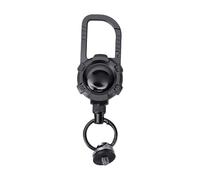 Plyisty Retractable Keychain, Anti Loss Zinger Retractor with 60cm Stretch Steel Wire for 4P 3 Action Camera Backpack