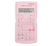 Plyisty Scientific Calculator, Pink Math Calculator with 240 Function, 2-Line Display, 10 Digit, Sliding Protective Cover, School Supplies for Middle High College Students Teachers
