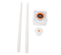 Plyisty Set of Virtual Electronic Drums with Pestle Pedal - Portable Air Drum Set for Drummers - Adapted to Social Gatherings/Work Spaces
