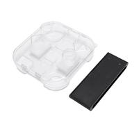 Plyisty Shock Absorbing Scratch Resist PC Hard Case with Charging Storage Case for 2, Protect Controller Keep Clean, Easy Snap Design