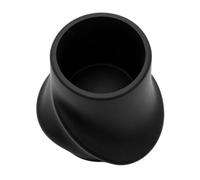 Plyisty Silicone Tennis Racket Grip Corrector, Ergonomic Swing Grip (Black)