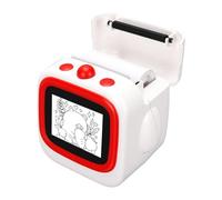 Plyisty Smart AI Voice Sticker Printer, Inkless Thermal Label Maker with 2.4 Inch Screen for Home School DIY Projects