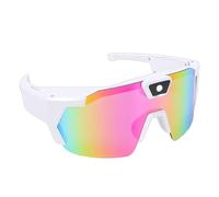 Plyisty Smart Cycling Glasses, 1080P HD Camera 12MP Photos APP Control Polarized Lens Wide Angle View Electronic Stabilization, with Time Lapse Recording