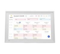 Plyisty Smart Digital Calendar, 15.6 Inch TouchScreen Interactive Display 64GB Wall Desktop Digital Planner Chore Chart for Family Schedules with App (GB Plug)