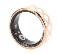 Plyisty Smart Health Ring, Stainless Steel IP68 Water Proof Fitness Tracker Ring, Digital Display, for Exercise Monitoring Sport (Type 8)