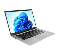 Plyisty Smart Laptop, Four Kernels Four Threads Resolution Portable Laptop 14.1 Inches for Video for the Study (UK Plug)
