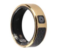 Plyisty Smart Ring Health Tracker Muti Sport Modes Smart Fitness Tracker Ring IP68 Touch Screen, Real Time Monitoring, Control, Video Page Turner (Size 11 (Inner Dia.: 20.37mm / 0.8in,)