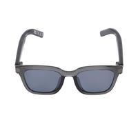 Plyisty Smart Sunglasses AI Translator Music Call Semi Transparent Gray Frame Smart Glasses, Wireless Music Playback, Multi Language Translation Glasses