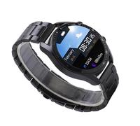 Plyisty Smart watch, 1.5in Full Touch Screen Fitness Tracker Watch Make and Receive Calls Multifunctional BT Sports Watch with Metal and Silicone Straps
